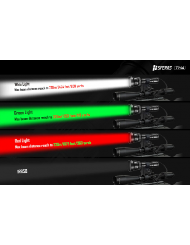 SPERAS JAGD TASCHENLAMPE TH4 4-IN-1 SPERAS JAGD TASCHENLAMPE TH4 4-IN-1