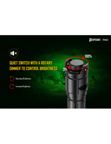 TORCIA ELETTRICA DA CACCIA SPERA TH4 4-IN-1 TORCIA ELETTRICA DA CACCIA SPERA TH4 4-IN-1