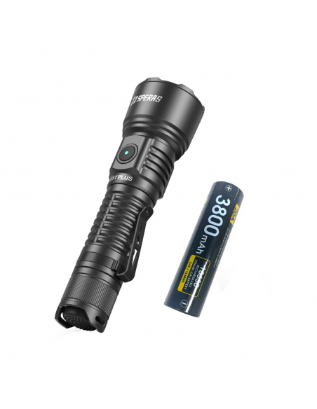 SPERAS TAKTISCHE POLIZEI TASCHENLAMPE EST PLUS 1600lm 726m SPERAS TAKTISCHE POLIZEI TASCHENLAMPE EST PLUS 1600lm 726m