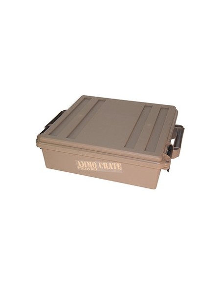 MTM AMMO CRATE FLAT DARK EARTH 14x13x4"  MTM AMMO CRATE FLAT DARK EARTH 14x13x4"