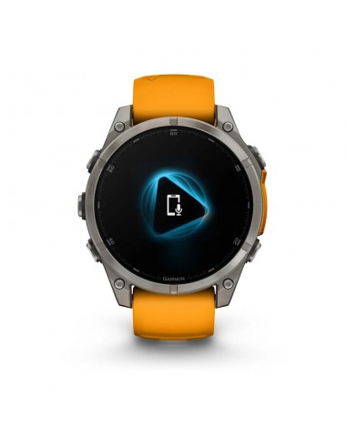 GARMIN OROLOGIO FENIX 8 47MM AMOLED SAPPHIRE SPARK ORANGE