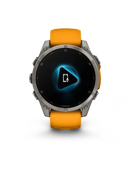 GARMIN FENIX 8 47MM AMOLED SAPHIR SPARK ORANGE UHR GARMIN FENIX 8 47MM AMOLED SAPHIR SPARK ORANGE UHR