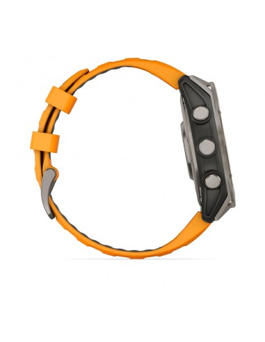 GARMIN FENIX 8 47MM AMOLED SAPHIR SPARK ORANGE UHR GARMIN FENIX 8 47MM AMOLED SAPHIR SPARK ORANGE UHR