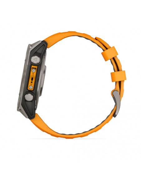 GARMIN FENIX 8 47MM AMOLED SAPHIR SPARK ORANGE UHR GARMIN FENIX 8 47MM AMOLED SAPHIR SPARK ORANGE UHR