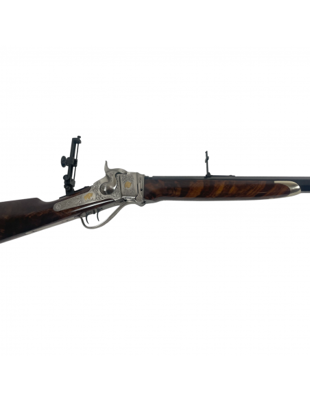 Hinterlader Karabiner Pedersoli 1874 Sharps Sporting Extra Deluxe Cal 45-120 Hinterlader Karabiner Pedersoli 1874 Sharps Sporting Extra Deluxe Cal 45-120