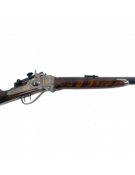 Hinterlader Karabiner Pedersoli 1874 Sharps Sporting Extra Deluxe Cal 45-120 Hinterlader Karabiner Pedersoli 1874 Sharps Sporting Extra Deluxe Cal 45-120
