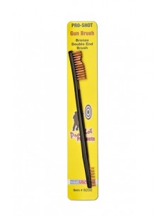 PRO SHOT GUN BRUSH DOUBLE END BRONZE