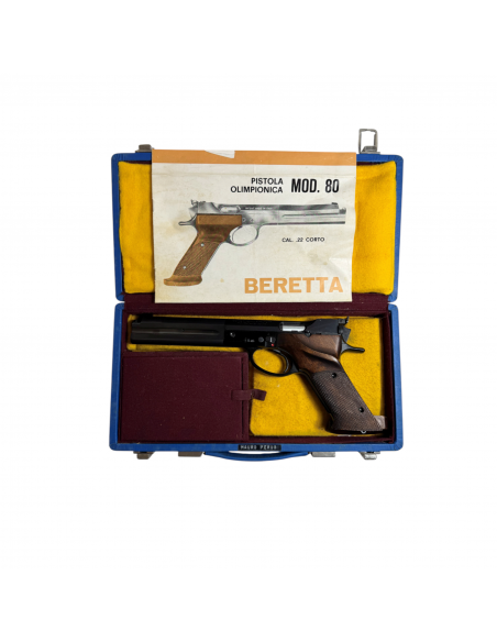Semiautomatic Pistol Beretta Super Sport 80 Cal 22 Corto