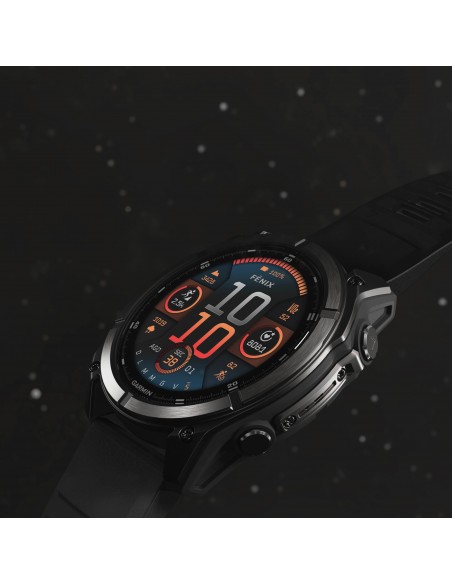 GARMIN FENIX 8 47MM AMOLED SAPHIR BLACK UHR GARMIN FENIX 8 47MM AMOLED SAPHIR BLACK UHR