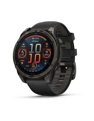 GARMIN FENIX 8 47MM AMOLED SAPHIR BLACK UHR
