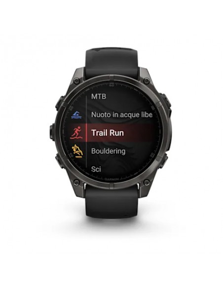 GARMIN FENIX 8 47MM AMOLED SAPHIR BLACK UHR GARMIN FENIX 8 47MM AMOLED SAPHIR BLACK UHR