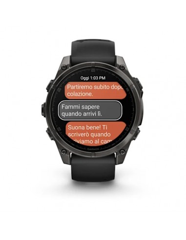 GARMIN OROLOGIO FENIX 8 47MM AMOLED SAPPHIRE BLACK
