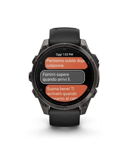 GARMIN FENIX 8 47MM AMOLED SAPHIR BLACK UHR GARMIN FENIX 8 47MM AMOLED SAPHIR BLACK UHR