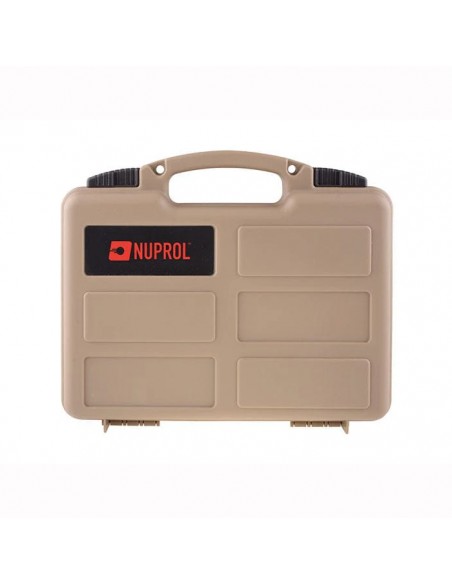 NUPROL PISTOL CASE 12.5' TAN