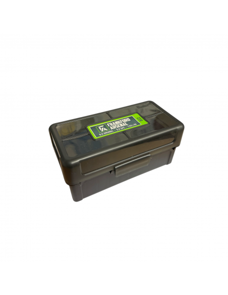 FRANKFORD AMMO BOX 7.62X39 / 22BR / 6.8 REM SCHWARZ 50 (512)