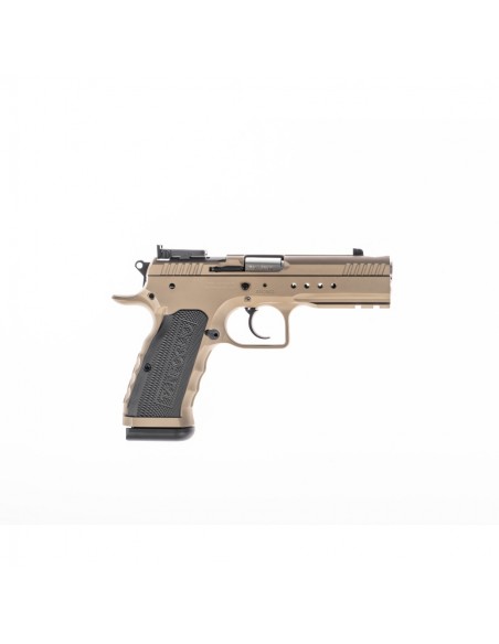 Selbstladepistole Tanfoglio Hexagon Tactical FDE Cal 9x19mm