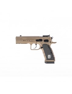 Pistola Semiautomatica Tanfoglio Hexagon Tactical FDE Cal 9x19mm 2