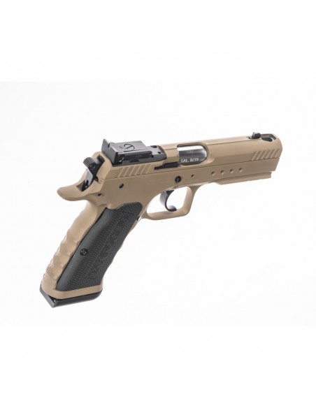 Selbstladepistole Tanfoglio Hexagon Tactical FDE Cal 9x19mm