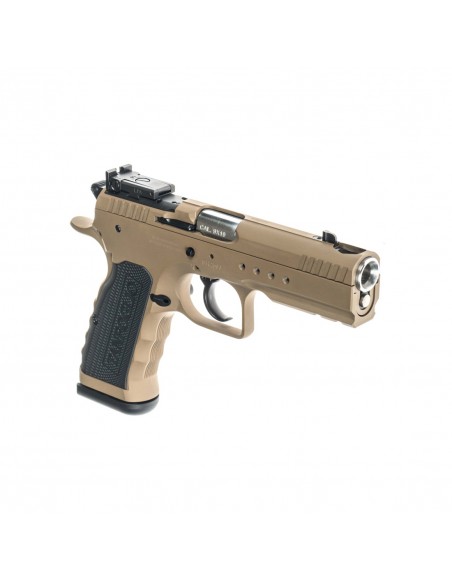 Selbstladepistole Tanfoglio Hexagon Tactical FDE Cal 9x19mm