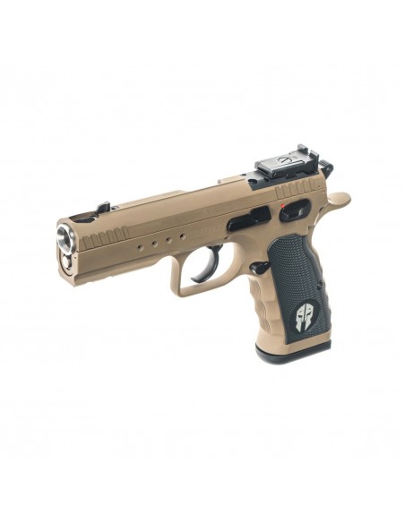 Selbstladepistole Tanfoglio Hexagon Tactical FDE Cal 9x19mm