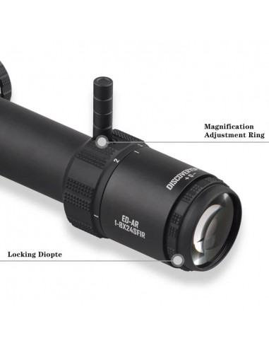 DISCOVERY SCOPE ED-AR 1-8X24 SFIR 34MM FFP DISCOVERY SCOPE ED-AR 1-8X24 SFIR 34MM FFP