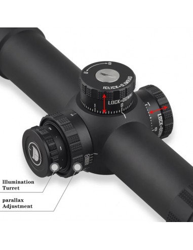 DISCOVERY SCOPE ED-AR 1-8X24 SFIR 34MM FFP DISCOVERY SCOPE ED-AR 1-8X24 SFIR 34MM FFP