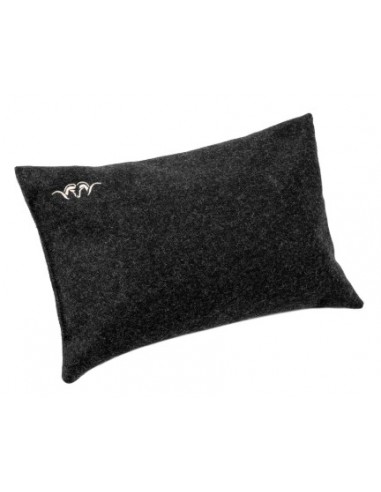 BLASER SHOOTING PILLOW BLACK IN LODEN LARGE