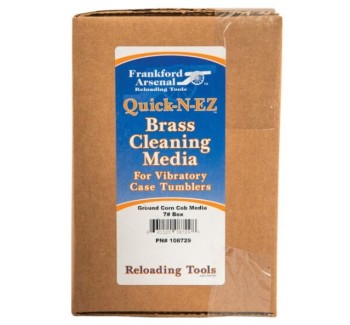 FRANKFORD QUICK-N-EZ BRASS CLEANING MEDIA FOR VIBRATORY CASE TUMBLERS 3.5KG | Armeria Regina