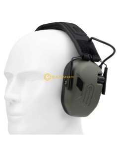 EARMOR ELECTRONIC EAR MUFF M300A-FG GREEN 2