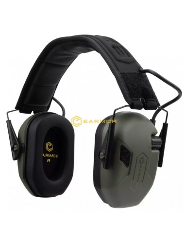 EARMOR CUFFIA ELETTRONICA M300A-FG VERDE