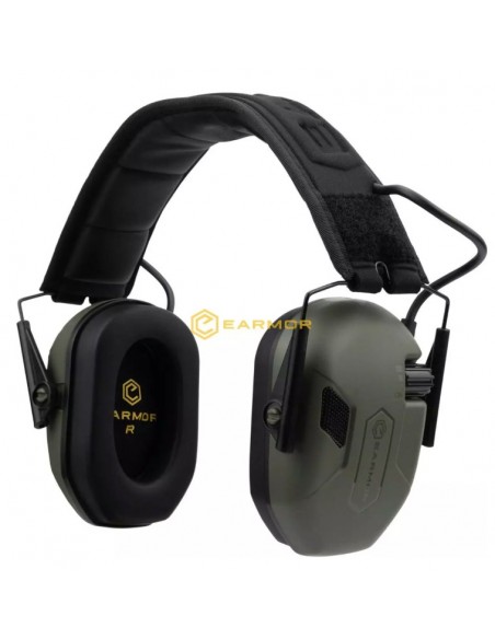 EARMOR ELECTRONIC EAR MUFF M300A-FG GREEN EARMOR ELECTRONIC EAR MUFF M300A-FG GREEN