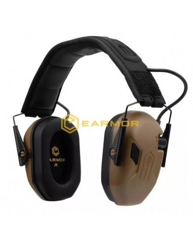 EARMOR ELEKTRONISCHER GEHÖRSCHUTZ M300A-CB BRAUN