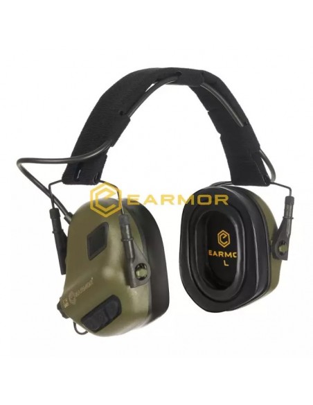 EARMOR CUFFIA ELETTRONICA M31-FG PLUS VERDE EARMOR CUFFIA ELETTRONICA M31-FG PLUS VERDE