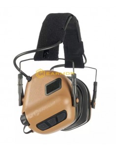 EARMOR ELECTRONIC EAR MUFF M31-FG PLUS COYOTE 2