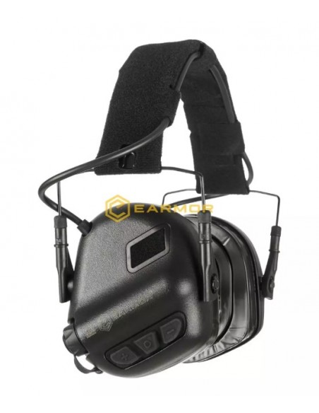 EARMOR CUFFIA ELETTRONICA M31-BK PLUS NERA EARMOR CUFFIA ELETTRONICA M31-BK PLUS NERA