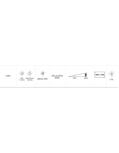 HIKMICRO ALPEX 4K LITE DIGITAL DAY/NIGHT SCOPE WITH LASER HIKMICRO ALPEX 4K LITE DIGITAL DAY/NIGHT SCOPE WITH LASER