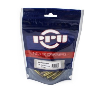 PRVI PARTIZAN BRASS CAL 222 REMINGTON 50PC | Armeria Regina