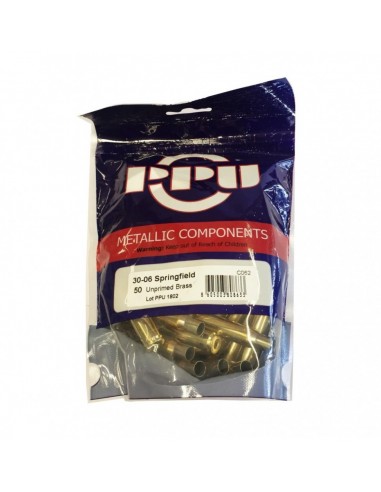 PRVI PARTIZAN BRASS 30-06 SPRINGFIELD 50PC