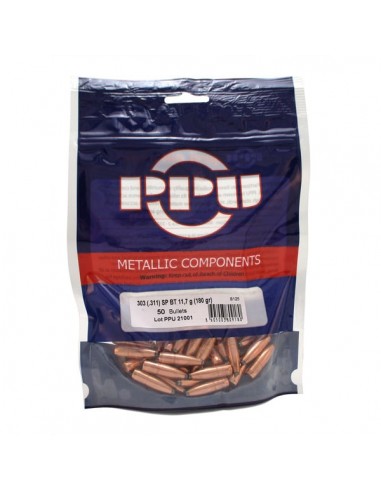 PRVI PARTIZAN BULLETS 303 SPBT 180G 50PC
