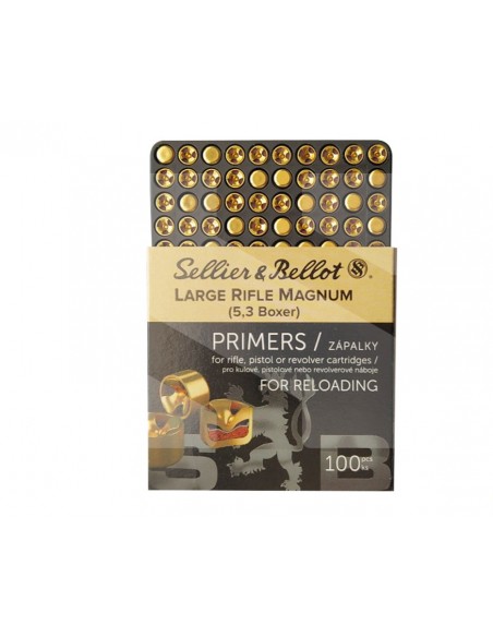 S&B LRM PRIMERS 5,3 1000PCS