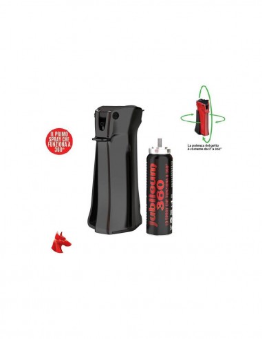 JUBILEUM 360 PEPPER SPRAY 20ML BLACK