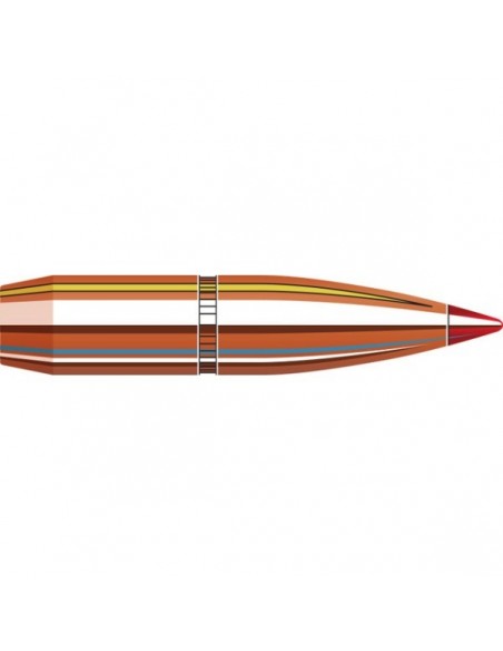 HORNADY PALLE SST 264" 129GR 100PZ. HORNADY PALLE SST 264" 129GR 100PZ.