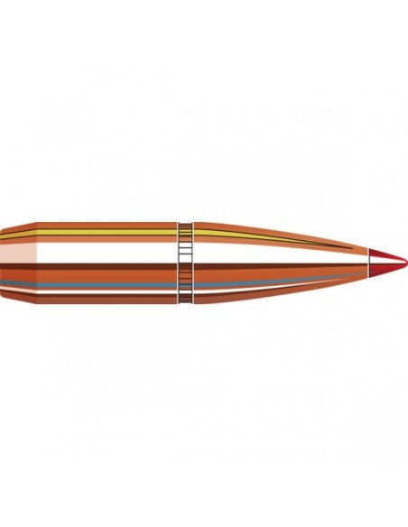 HORNADY BULLETS SST 284" 162GR 100PZ. HORNADY BULLETS SST 284" 162GR 100PZ.