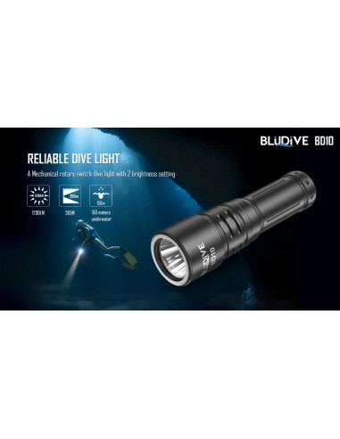 SPERAS BLUDIVE LIGHT BD10 TORCH 1200LM