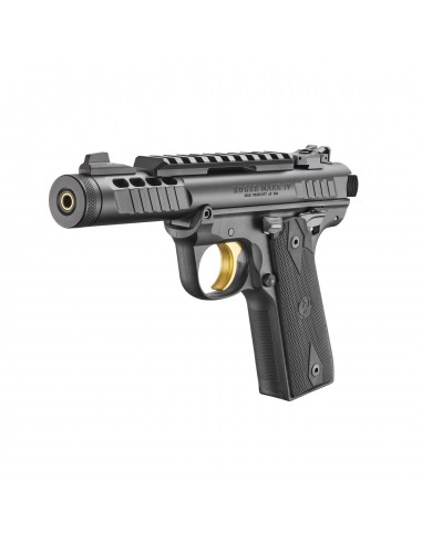 Ruger Mark IV 22/45 Lite Gold Trigger Cal 22 Long Rifle