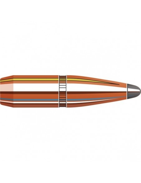 HORNADY PALLE 243" 100GR BTSP 100PZ