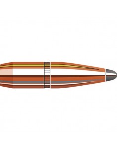 HORNADY PALLE 257" 117GR BTSP