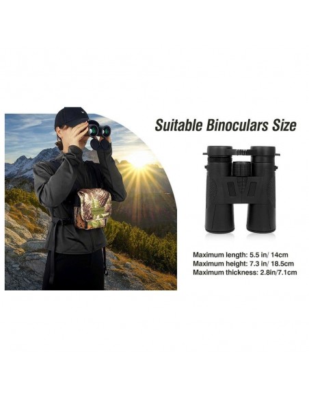 XAMOREST TRUIFOTO PORTA BINOCOLO DA PETTO CAMO