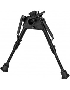 HARRIS BIPOD S SERIES HINGED BASE 6-9" NOTCHED LEGS