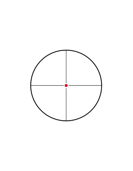 KONUS INVINCIBLE 5-50X60 CROSSHAIR ROSSO
